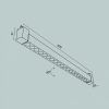 Трековый светильник Technical TR010-1-20W3K-M-W