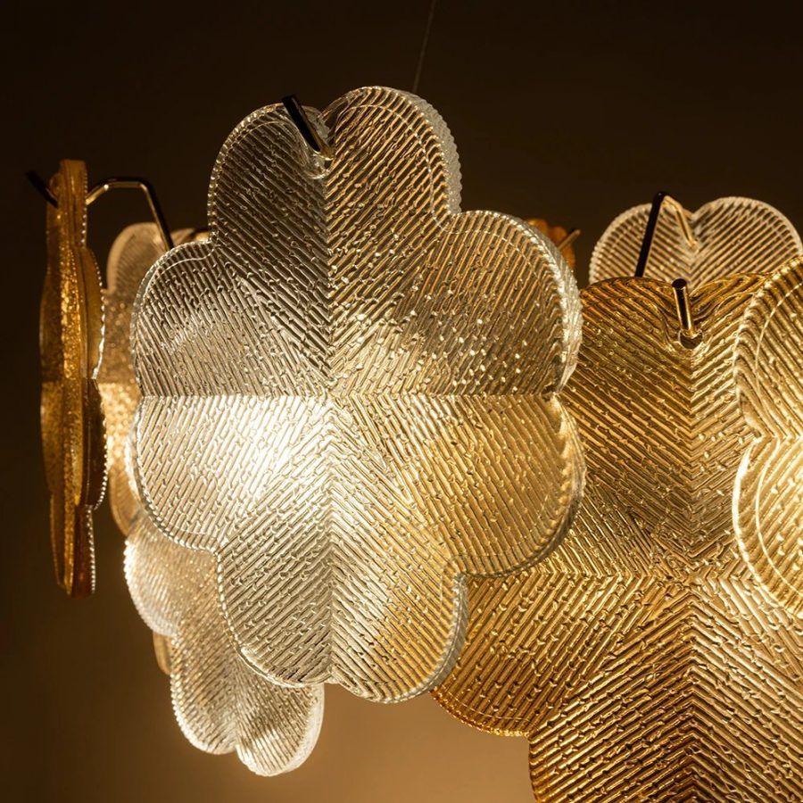 Подвесная люстра ARTE LAMP MALLIKA A4077SP-7GO