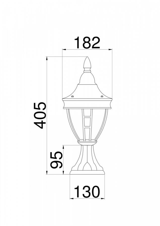 Ландшафтный светильник Outdoor O027FL-01B