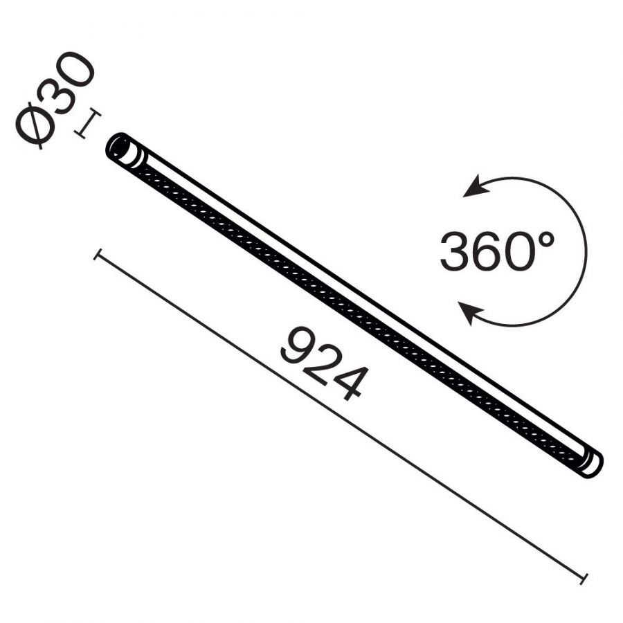 Светильник Technical C149CL-L900-24W3K-B
