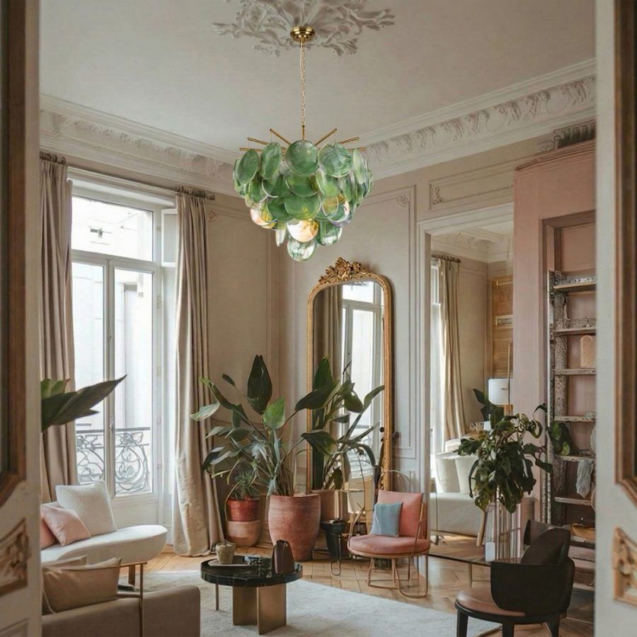 10492/600 Green Подвесная люстра LOFT IT Lolly