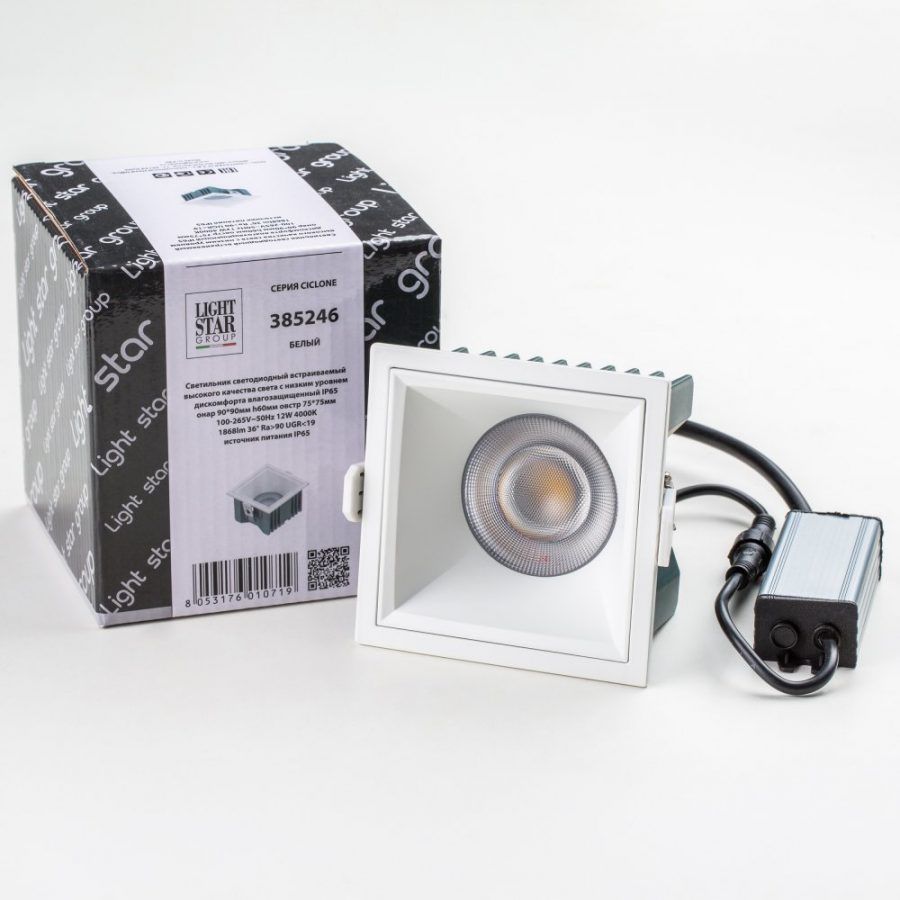 Светильник светодиодный универсальный IP65 Ciclone Lightstar 385246