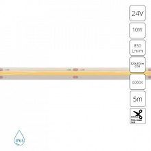 Светодиодная лента 24V 10W/m 6000К 5м IP65 Arte Lamp AQUA LANE A2432008-06-6K