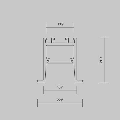 Профиль Led Strip 632013