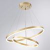Подвесная люстра Arte Lamp SIREN A2548SP-75GO
