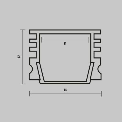 Профиль Led Strip 631006