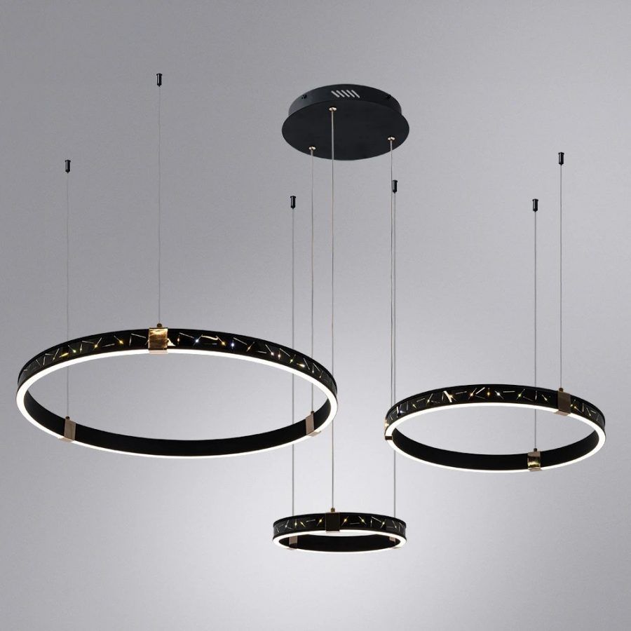 Подвесная люстра Arte Lamp SHINE A2222SP-3BK