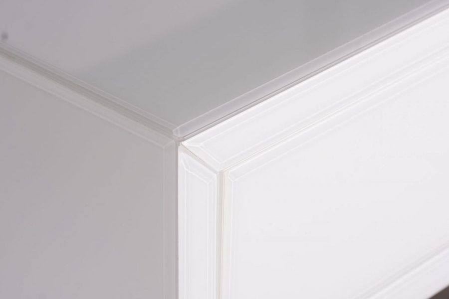 KFG16702 Консоль GD 2 ящика белая 120*30*78см