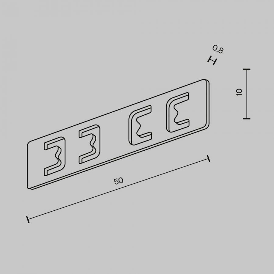 Комплектующие для трековой системы Technical TRA239C-21B