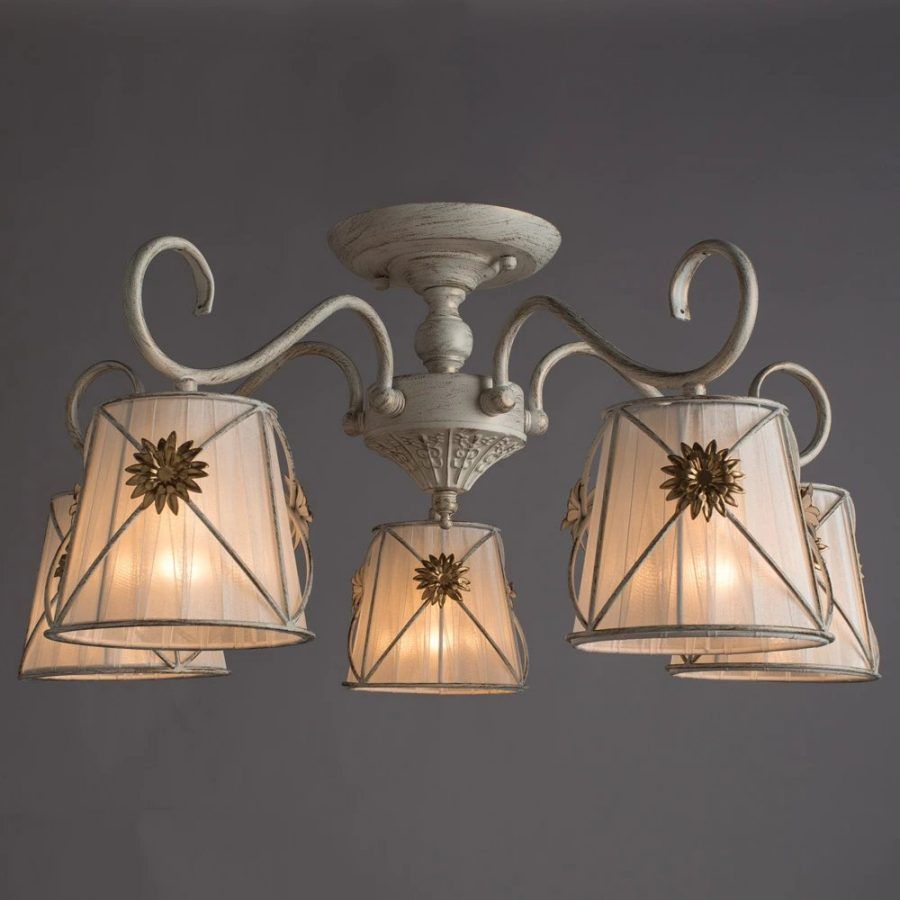 Потолочная люстра Arte Lamp FORTUNA A5495PL-5WG