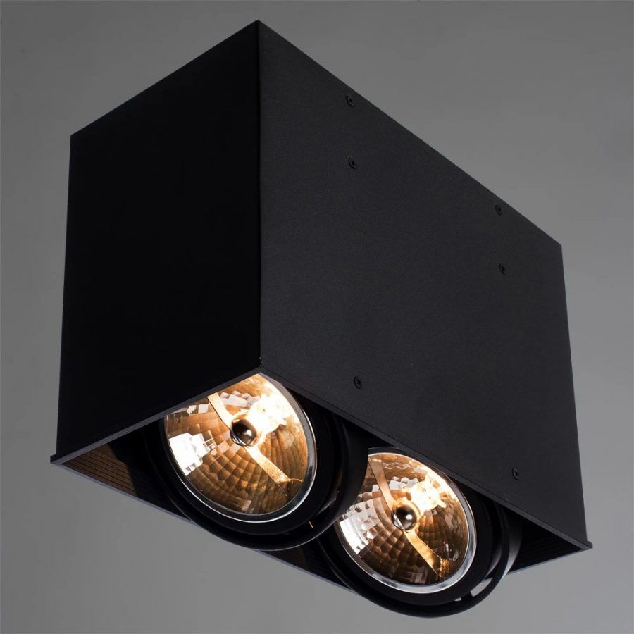 Точечный накладной светильник Arte Lamp CARDANI GRANDE A5936PL-2BK