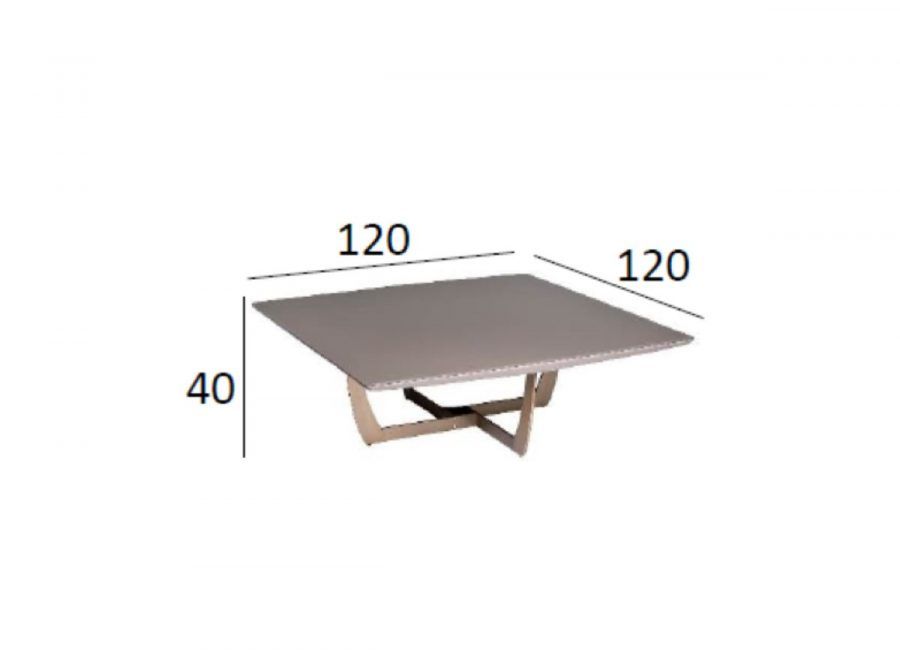 58DB-CT14803 Стол журнальный Космос (Space) 120*120*40см