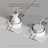 Встраиваемый светильник Denkirs Lemvik DK2402-BK