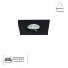 Точечный встраиваемый светильник Arte Lamp GIRO A2866PL-1BK