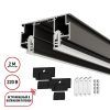 Шинопровод для монтажа в натяжной потолок 2м Novotech Vector 135323
