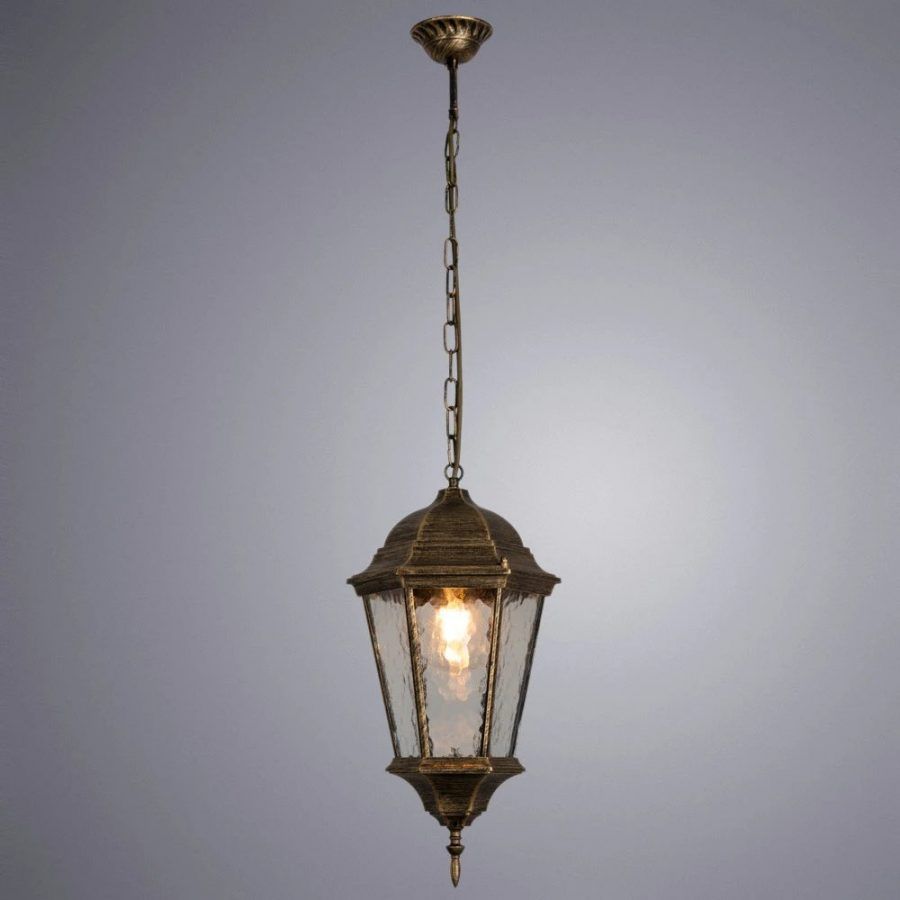 Уличный подвесной светильник Arte Lamp GENOVA A1204SO-1BN