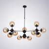 Люстра на штанге Arte Lamp BOLLA A1664SP-12BK