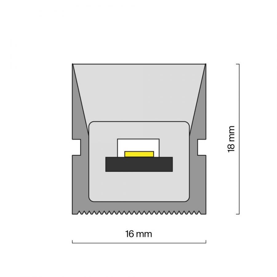 Гибкий неон Led Strip 432045