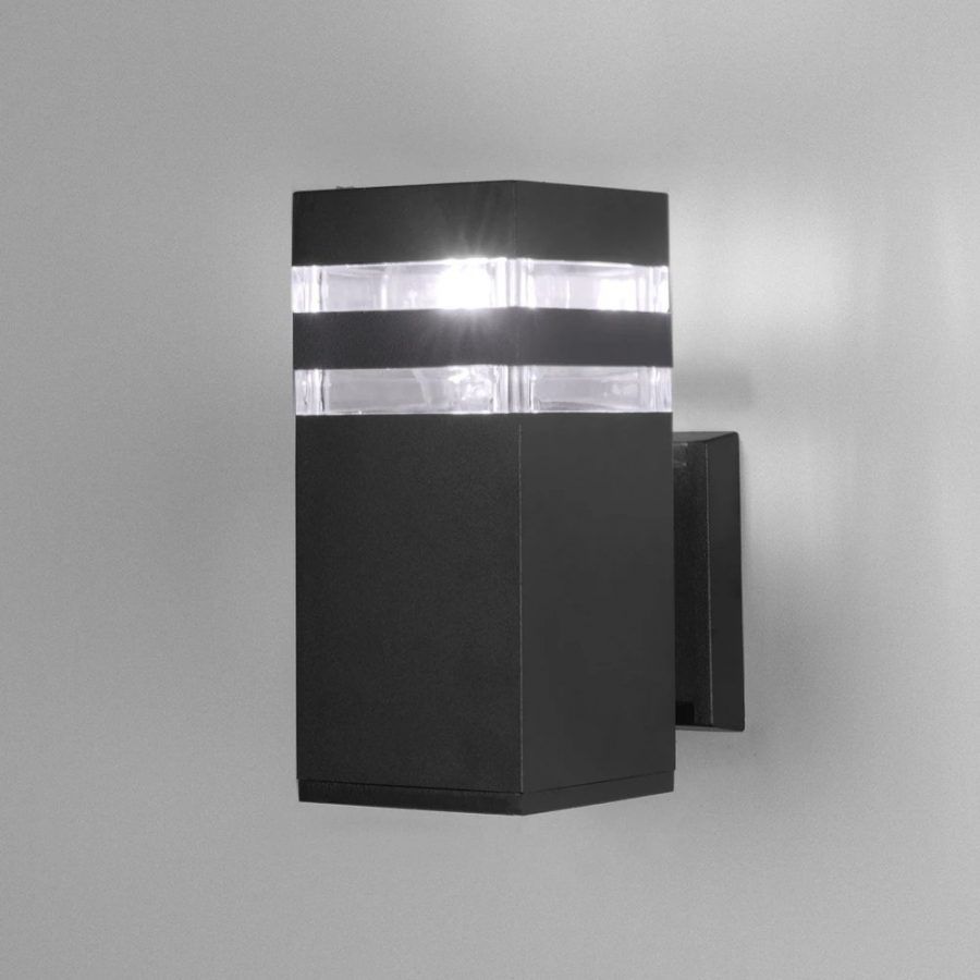 Уличный настенный светильник Arte lamp HEATHER A4413AL-1BK