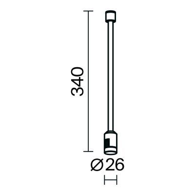 Комплектующие для трековой системы Technical TRA200C-L350-11B