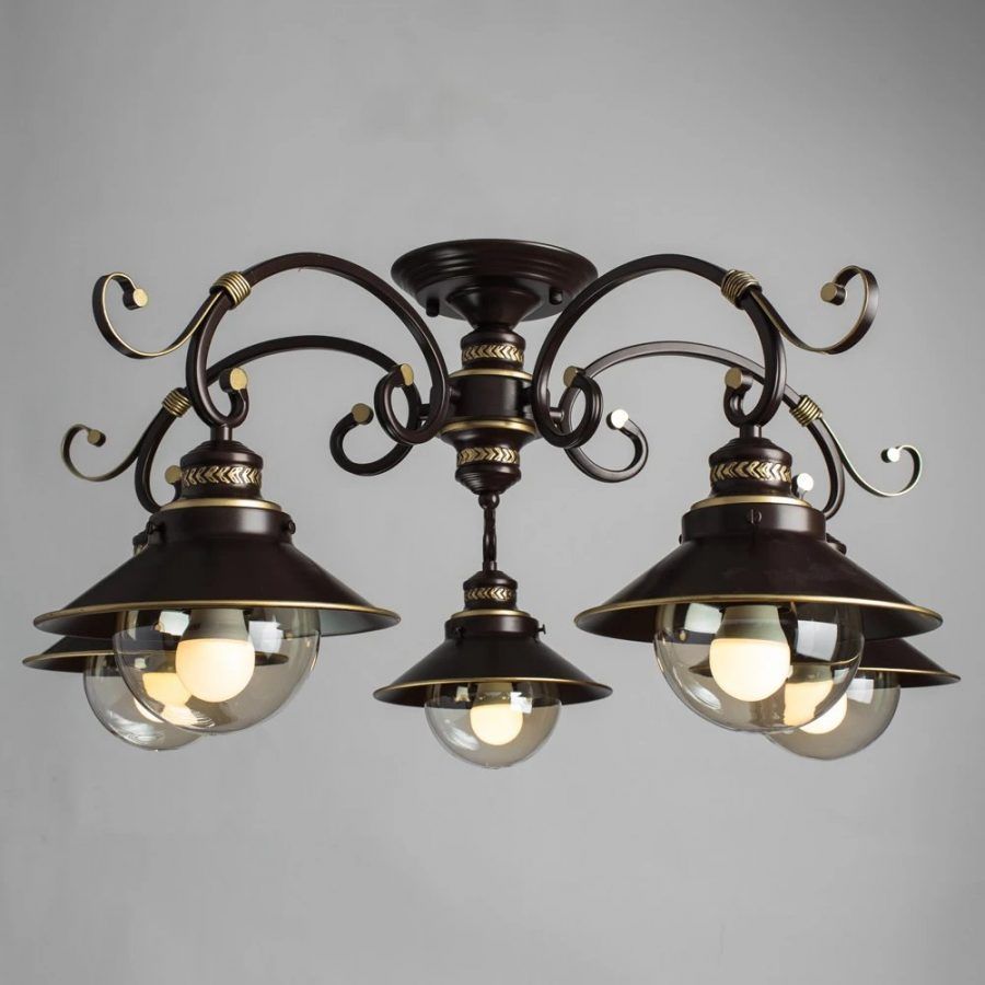 Потолочная люстра Arte Lamp GRAZIOSO A4577PL-5CK