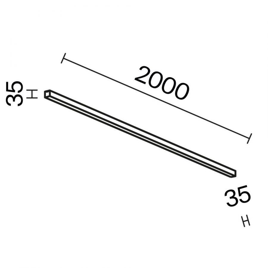 Линейный светильник Technical LL311015