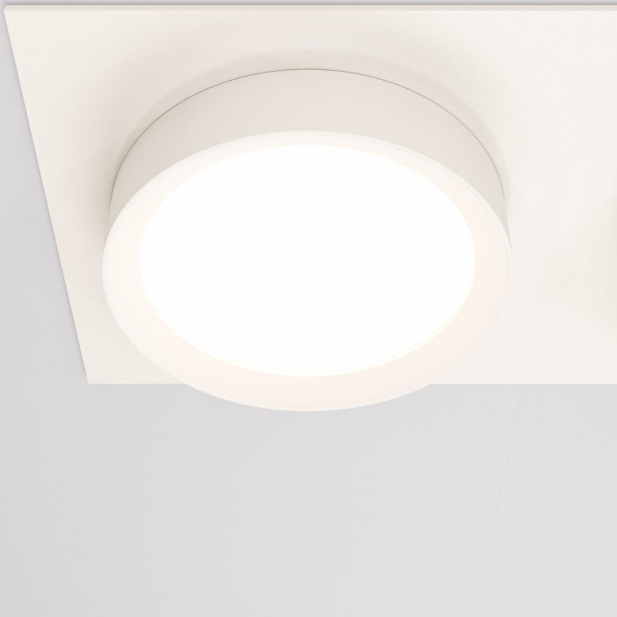 Встраиваемый светильник Technical DL086-02-GX53-SQ-W