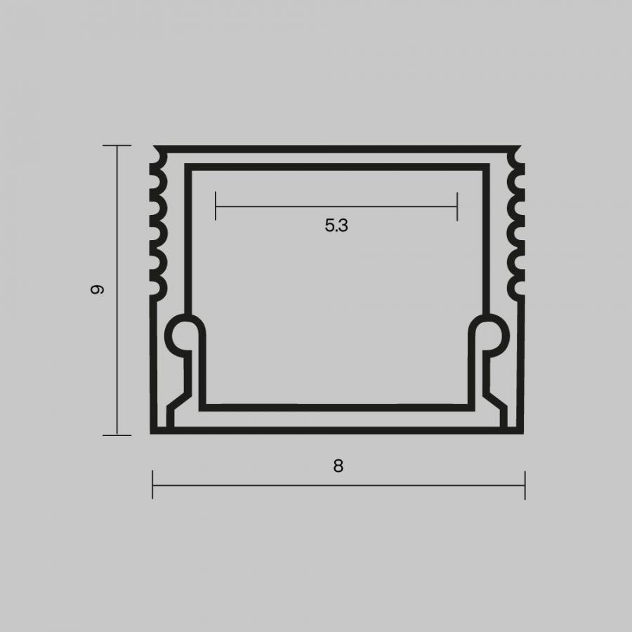 Профиль Led Strip 631002