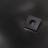 Накладка для розетки с заземлением, S70 Metal (антрацит)