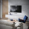 Розетка телевизионная встраиваемая VOLTUM S70 TV+RJ45 кат. 6, (кашемир)