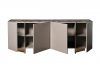 58DB-21233KOMD Комод "Дверь" (Gate) 200*42*78см