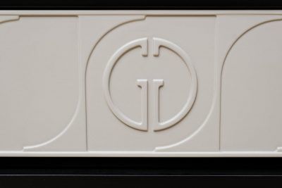 GD-00002 Тумбочка прикроватная Spinola черно/серая 60*40*50см