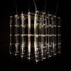 Люстра Cosmic Glass ячейка 20*20 см L120*75*60 хром
