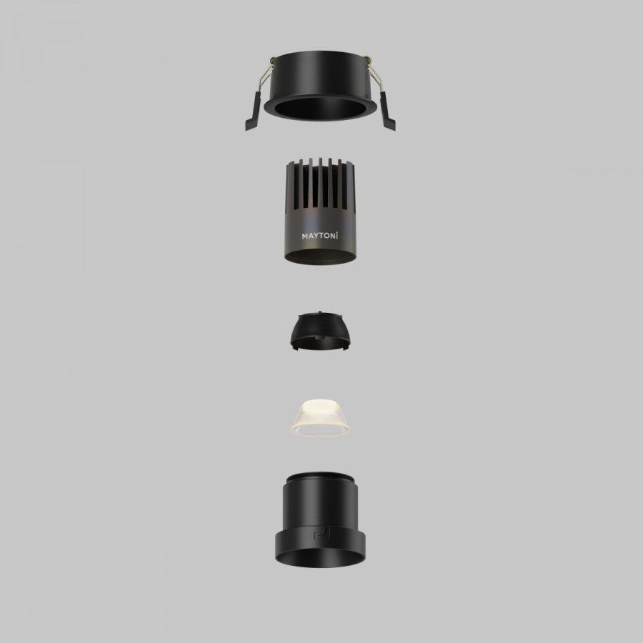 Встраиваемый светильник Technical DL116-10W-3K-B
