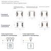 Шинопровод шестиконтактный встраиваемый 3-фазн Quattro/DALI/ Lightstar 503035-R-DALI