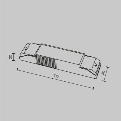 Источник тока Lighting control PSL-DL40-3CCT-150-300mA