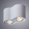 Точечный накладной светильник Arte Lamp FALCON A5645PL-2WH