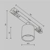 Трековый светильник Technical TR132-2-7W4K-W