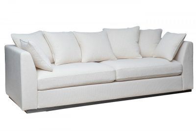 Диван Роберто(Roberto) трехместный, рогожка кремовый BOTEGA-SVBEG 250*100*90см