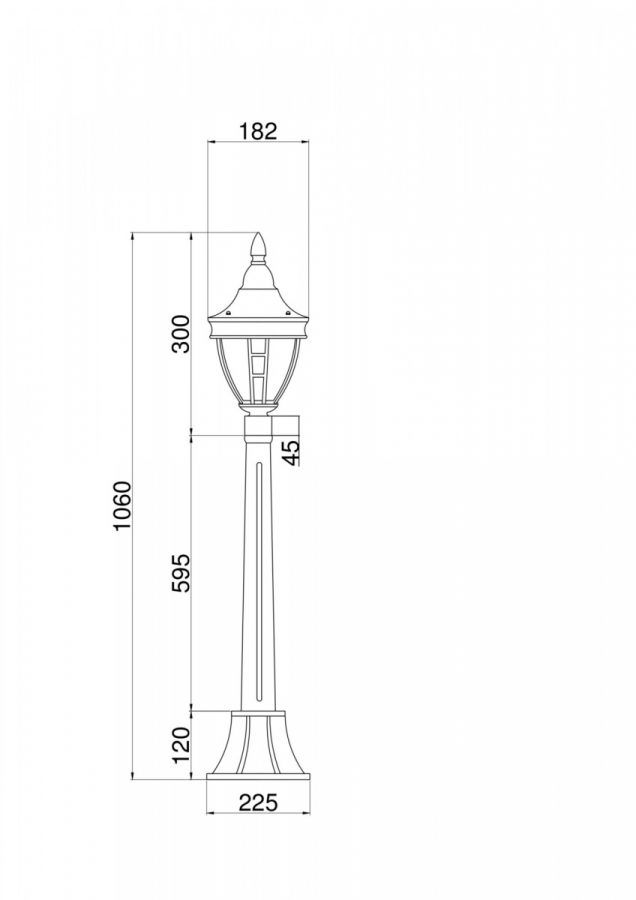 Ландшафтный светильник Outdoor O026FL-01B
