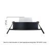 Точечный встраиваемый светильник Arte Lamp TARF A2167PL-1BK