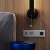 Рамка стеклянная VOLTUM S70 на 4 поста, (сталь, стекло)