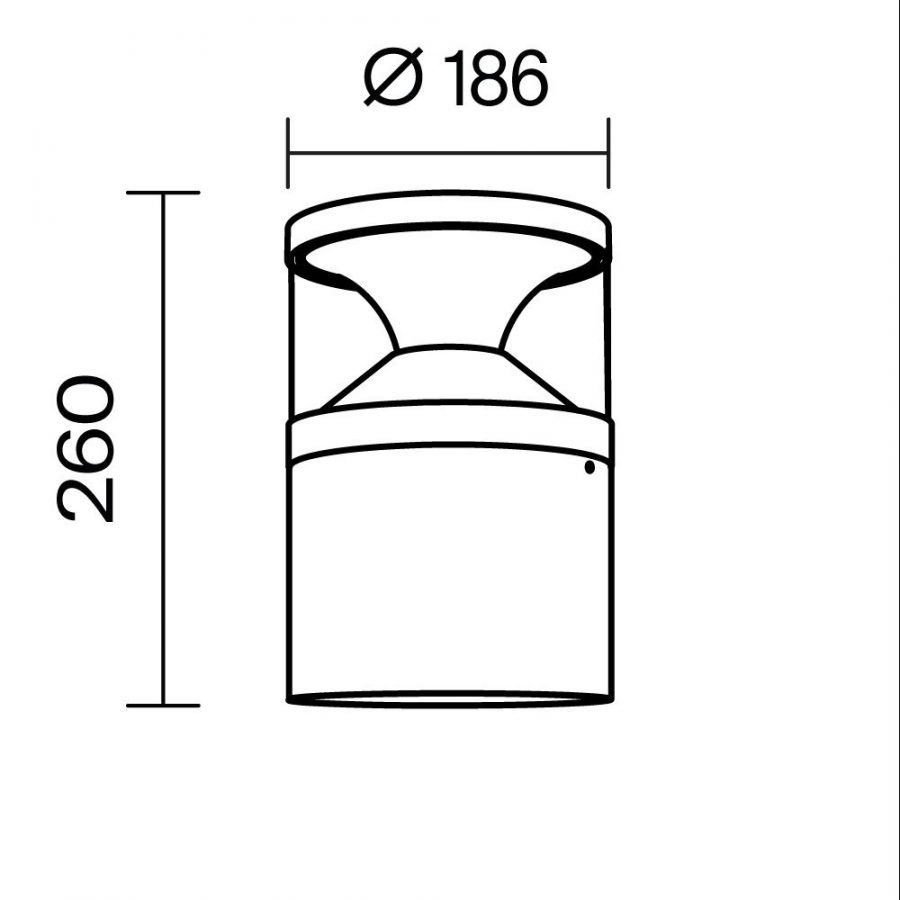 Ландшафтный светильник Outdoor O496FL-L21B3K