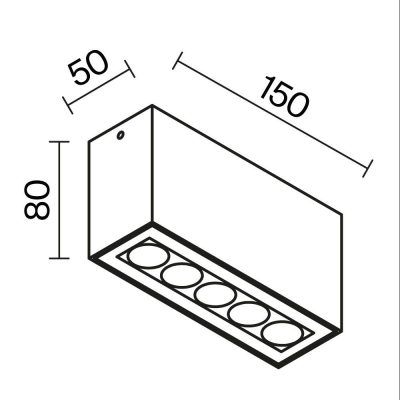 Уличный потолочный светильник Outdoor O309CL-L10GF3K