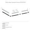 Профиль для шинопроводов Denkirs SOLID HIDE TR3020-AL