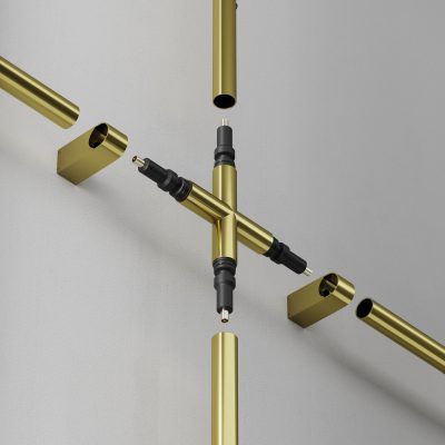 Комплектующие для систем освещения с токоведущими элементами Technical CA008TX-BS