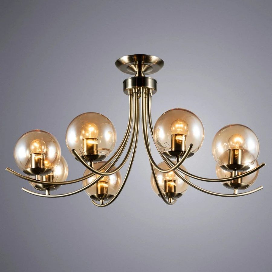 Потолочная люстра Arte Lamp SCARLETT A2715PL-8AB