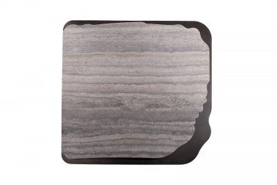 58DB-24056 Стол журнальный Травертин (Travertine) 120*120*29см