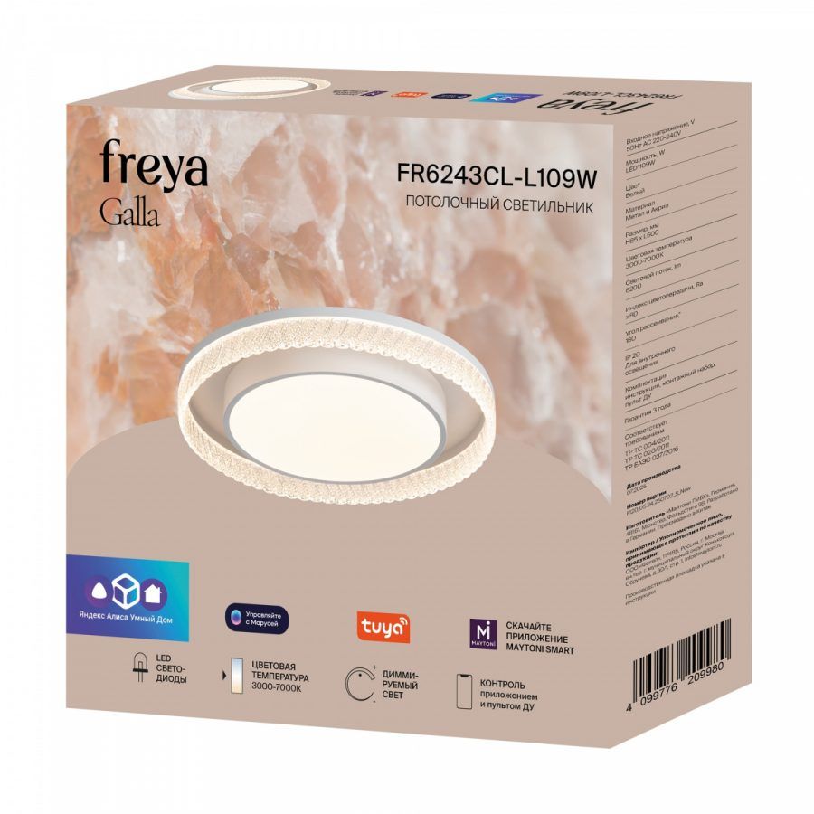Потолочный светильник Freya FR6243CL-L109W