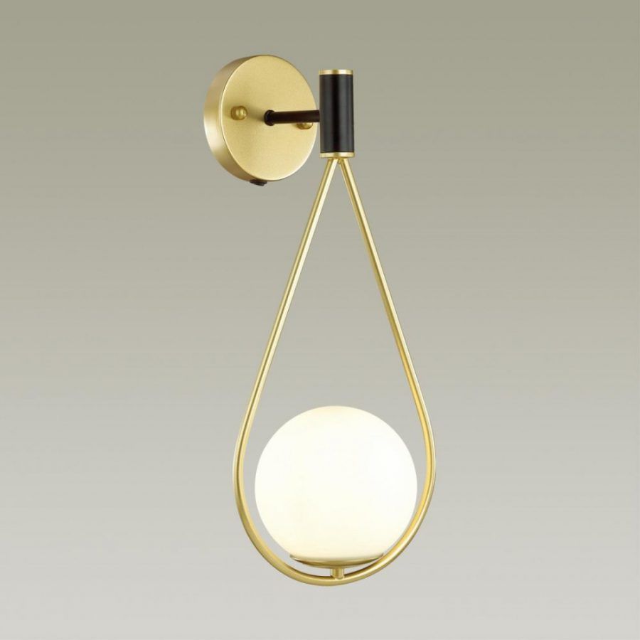 Бра с выключателем Odeon Light Flari 4810/1W